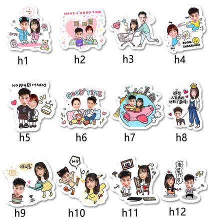 Keychain photo customization