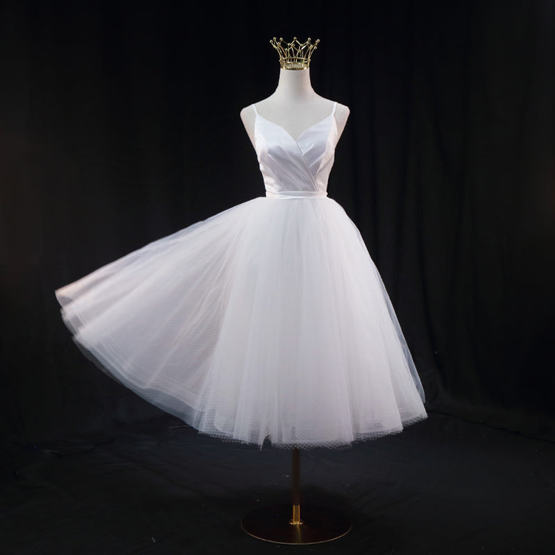 Slim Fit And Fashionable Strap Travel Photography Light Wedding Dress