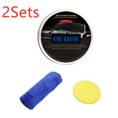 Waterproof And Antifouling Automobile Solid Wax