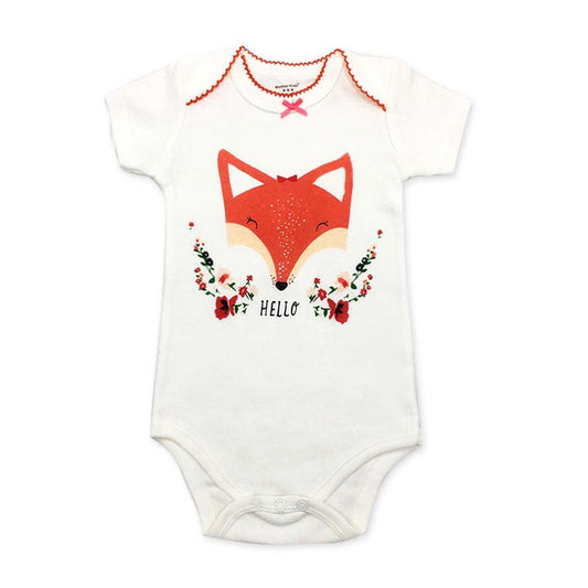 New Cotton Baby Short-sleeved One-piece Home Service