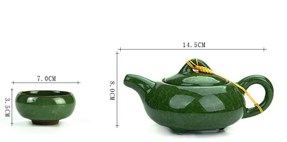 Ceramic teapot tea set gift box
