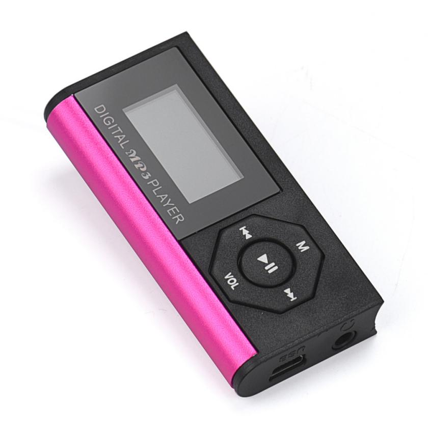 Mini Mp3 Hifi Player Mini USB MP3 Music Media Player LCD Screen Support 16GB Micro SD TF Card Sport Headphone Mp3 Player