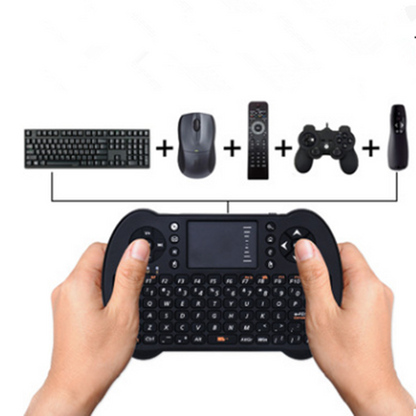 Wireless QWERTY Keyboard Air Mouse Combo