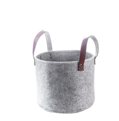 Portable clothing toy storage basket