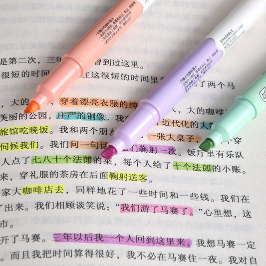 Hand account graffiti fluorescent marker pen set