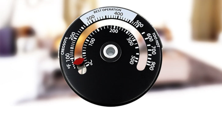 Fireplace thermometer