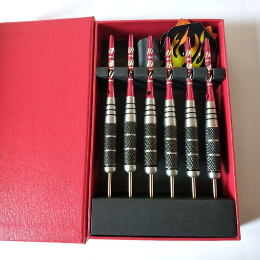 Needle Darts 22g Stainless Iron Darts Carved Aluminum Rod Set