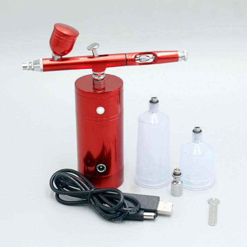 Rechargeable Mini Electric Airbrush Air Pump Set
