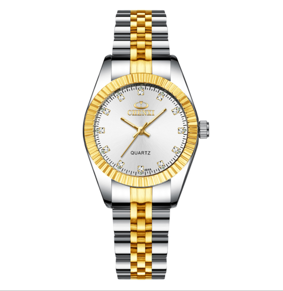 Quartz watch couple table