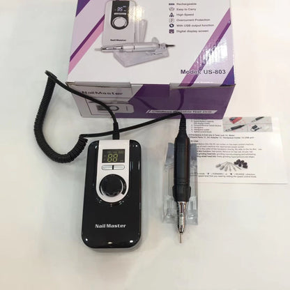 Portable rechargeable nail polisher