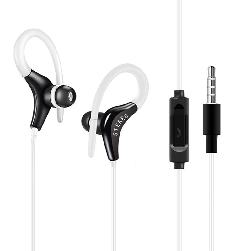 Earhook Headphones Super Bass Sport