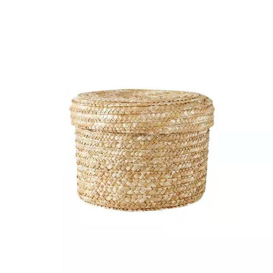 Hand-woven seaweed gift box with hand