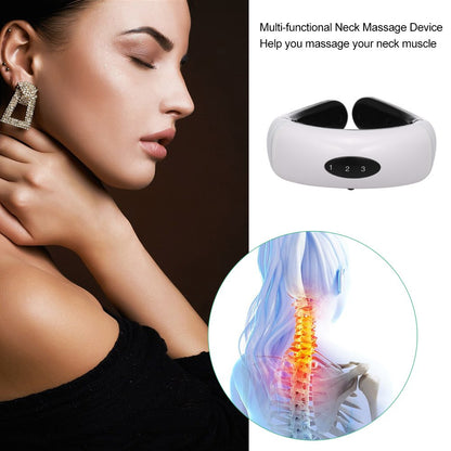 Multi-functional Neck Massager Massage Device Electric Muscle Vibration Stimulation Relaxation Instrument For Neck Health Care