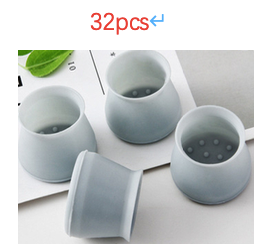 Durable Silicone Table Chair Foot Mat Anti-Slip