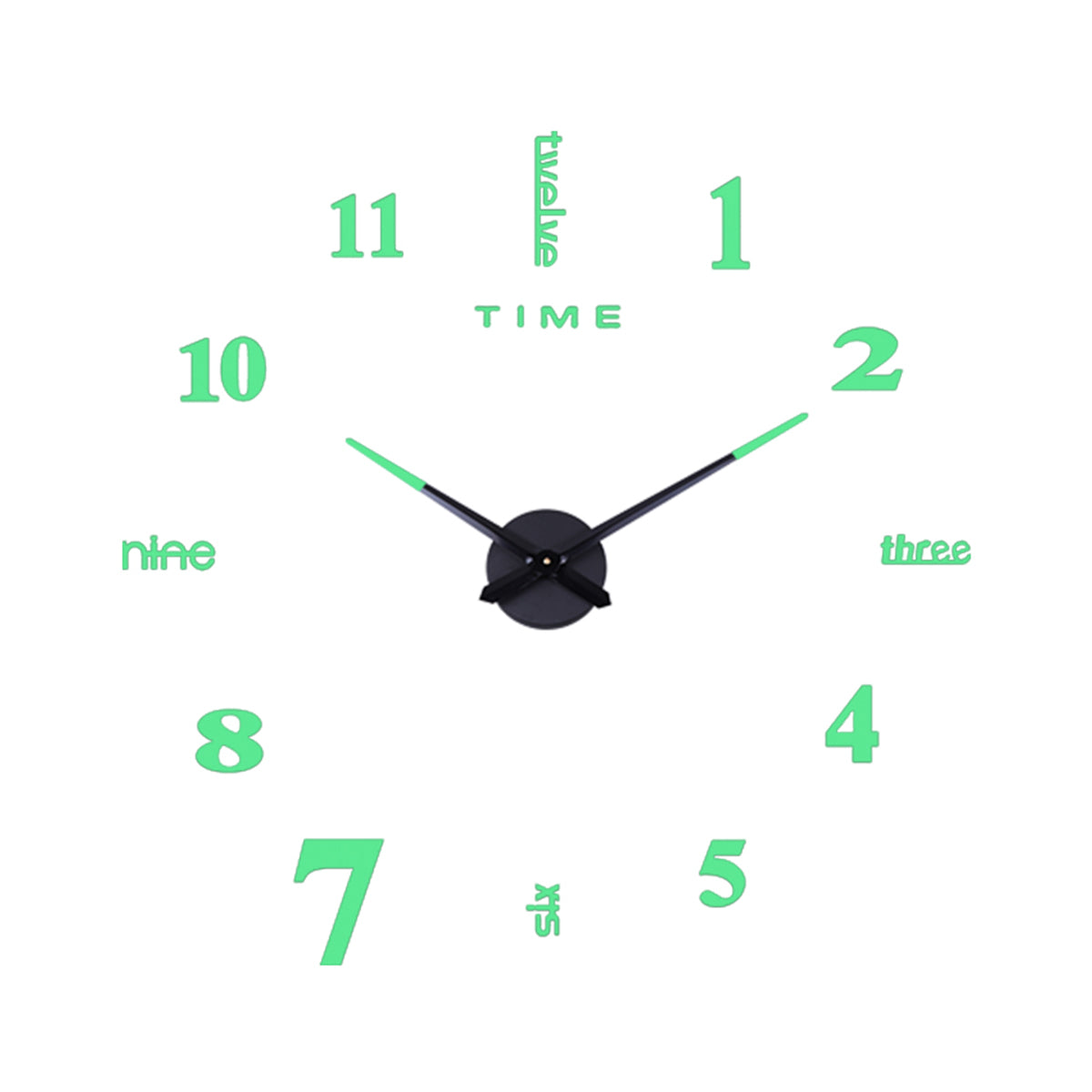 Mirror Living Room Creative Wall Clock Product Decoration