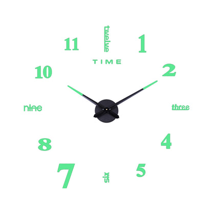 Mirror Living Room Creative Wall Clock Product Decoration