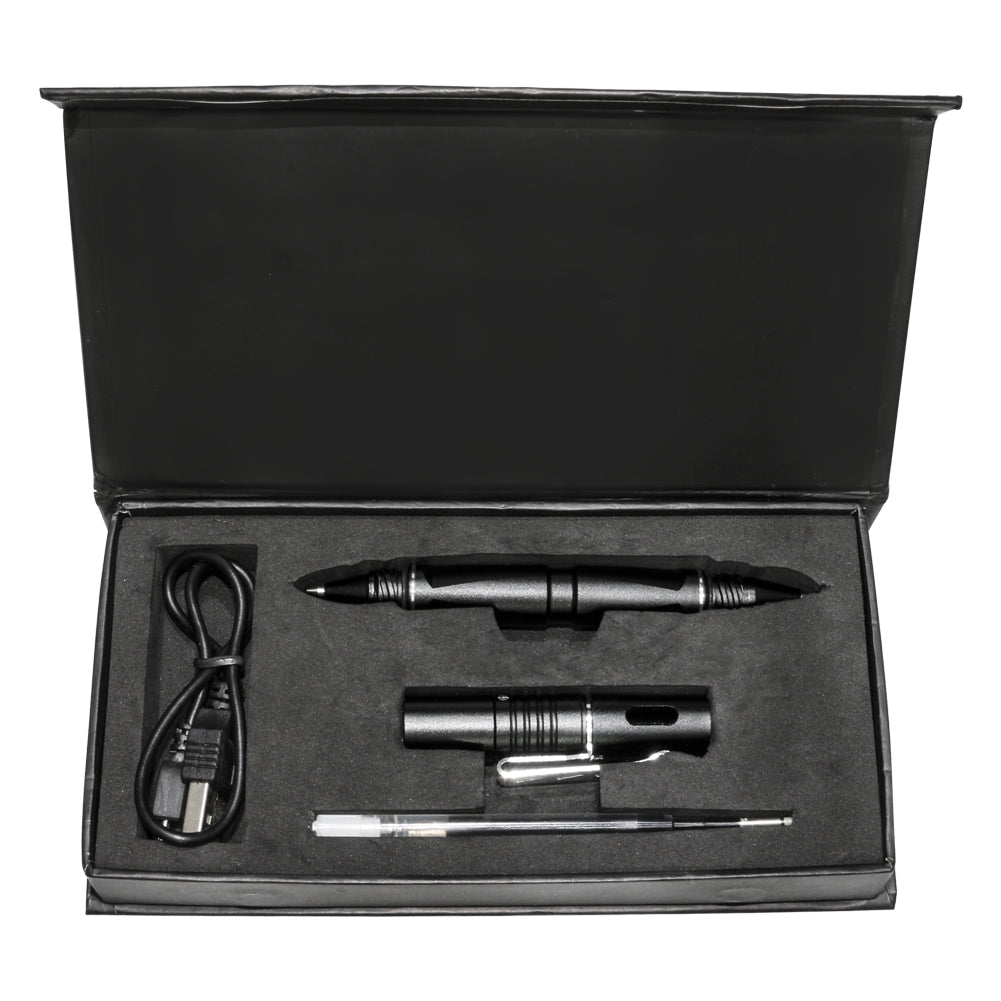 3 In 1 Multifunctional Tactical Penlight USB Rechargeable Flashlight