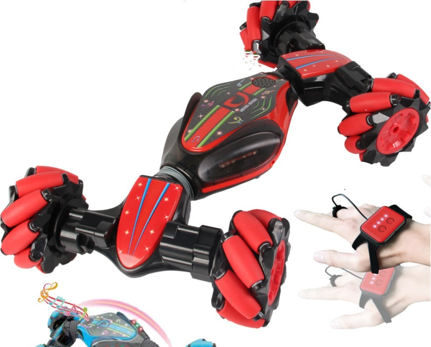 Remotely Deformed Car Twist Car Watch Induction Gesture Control Deformation Off-road Mode Flat Mode Avoid Obstacles