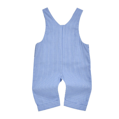 Fashion striped overalls baby jumpsuit