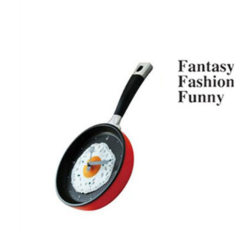 Boiled egg pot wall clock