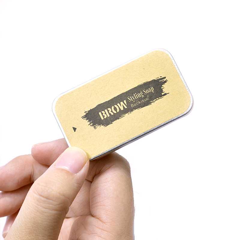 Eyebrow shaping eyebrow wax + brush