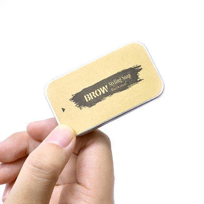 Eyebrow shaping eyebrow wax + brush