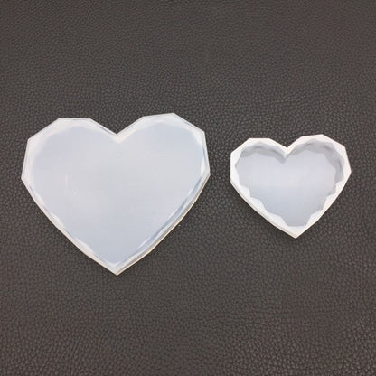 Crystal Epoxy Love Diamond Swing Table Mould