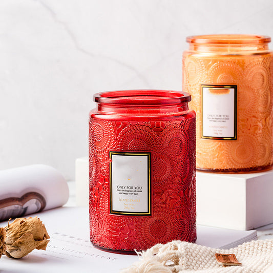 Household Relief Cup Essential Oil Aromatherapy Candle