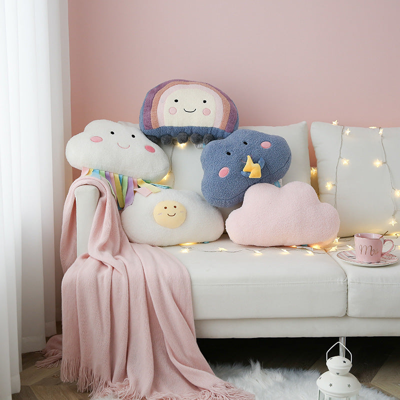 Cute Cloud Sleeping Pillow Creative Lazy Stuffed Toy