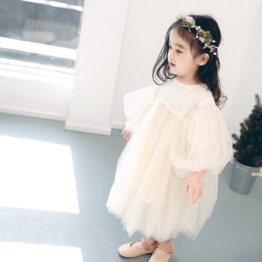 Girl Cute Net Gauze Sweet Princess Wind Dress
