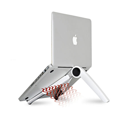 Compatible with Apple, Flounder Desktop Stand iPad Tablet Laptop Aluminum Cooling Stand Triangle