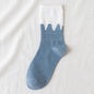 Ladies autumn and winter retro socks