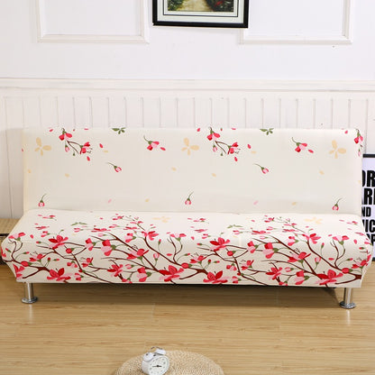 Fully surrounded one-piece sofa cover