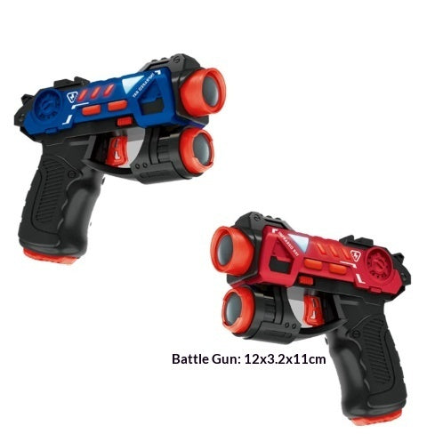 Children's Toy High-End Black Tech Flying Saucer Projection Game Gun Toy