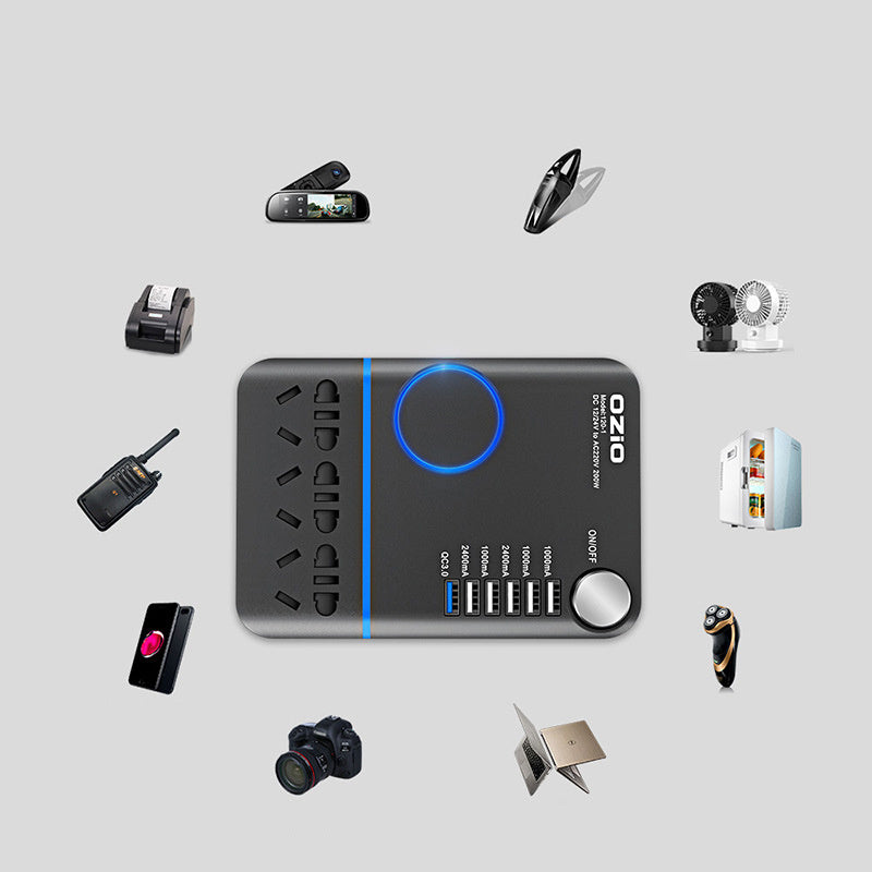 Multifunctional car socket charger