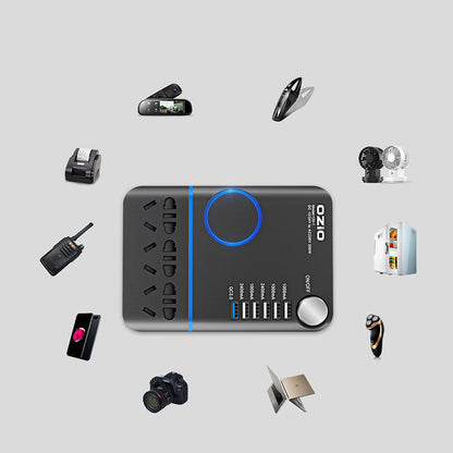 Multifunctional car socket charger