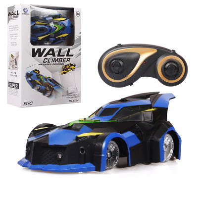 Remote control car stunt wall climbing car