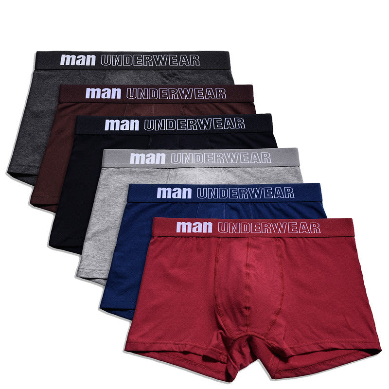 Men's cotton plus size underwear