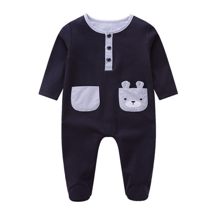 Bear pocket jumpsuit
