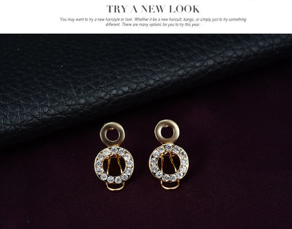 Diamond Jewelry Four-piece Alloy Jewelry Set - FLIPSTYLEZLLC