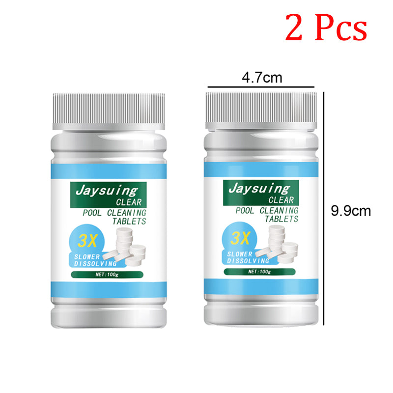 Pool Effervescent Tablets Spa Bathroom Treatment Algae Remover