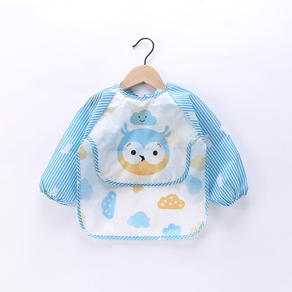 Catch The Rice Pocket Baby Top Up Children's Coat Bib