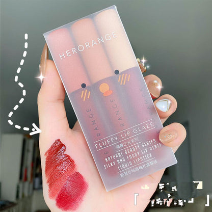 Fashion matte matte velvet gift box set