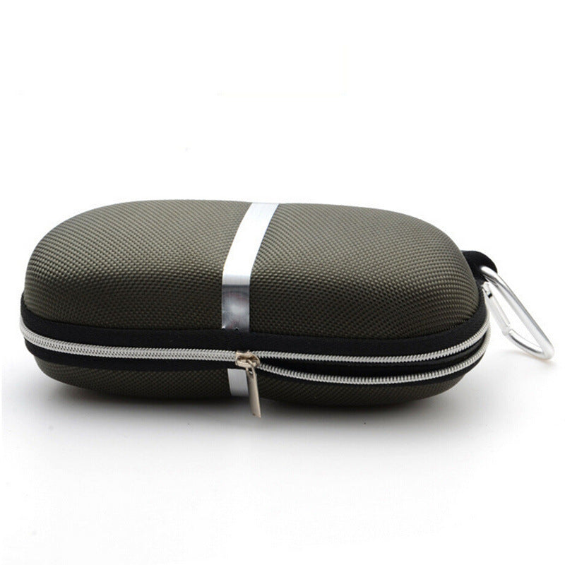 Compression Resistant Zipper Aluminum Hook Sunglasses Box