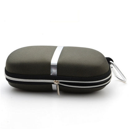 Compression Resistant Zipper Aluminum Hook Sunglasses Box