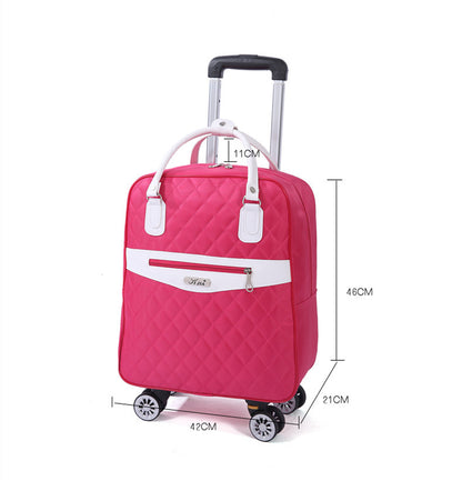 Oxford cloth suitcase