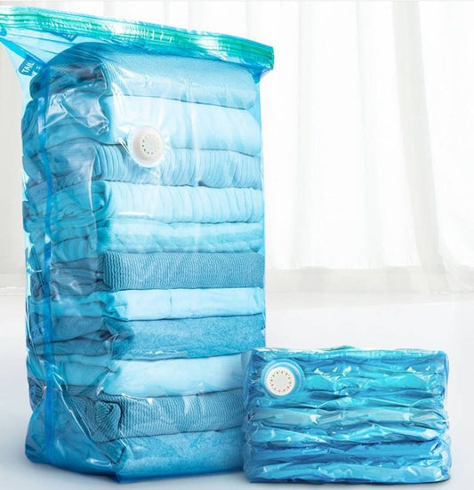 Clothing shrink vacuum compression bag