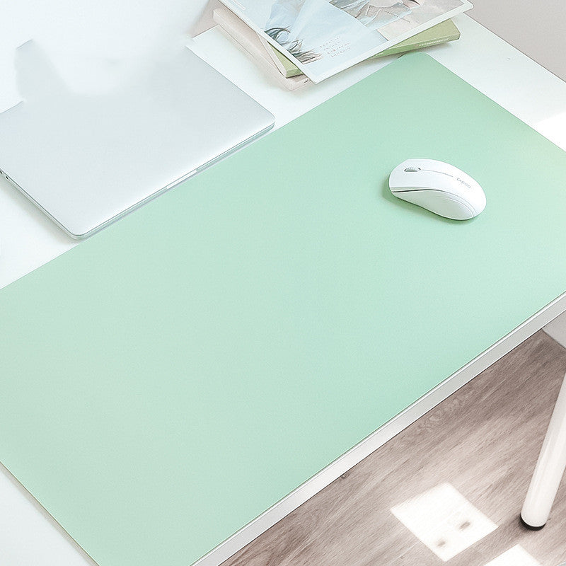 Simple Laptop Extra Large Leather Mouse Pad