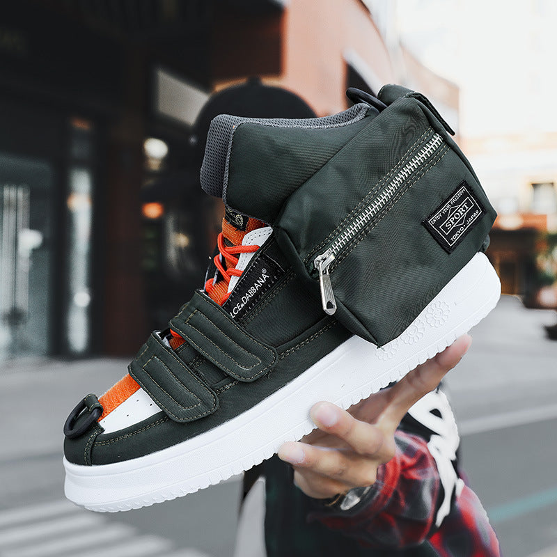 Personalized Big Pocket Hair Stylist High Top Shoes