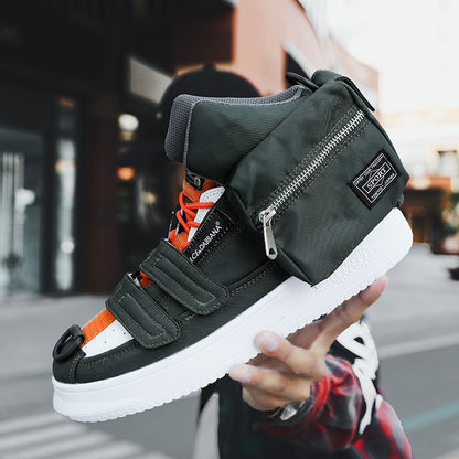 Personalized Big Pocket Hair Stylist High Top Shoes